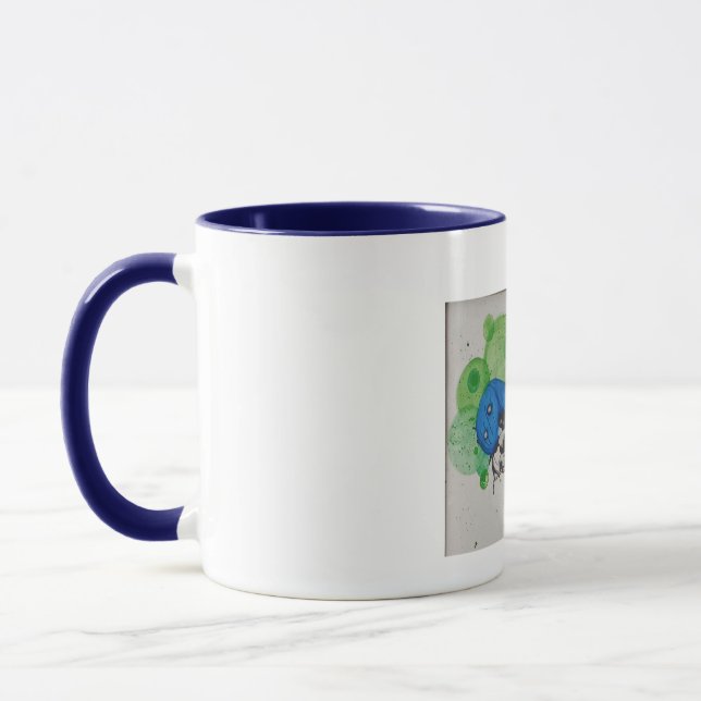 "Dam Blue" Mugg (Vänster)