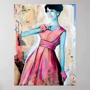 Dam Blue Poster