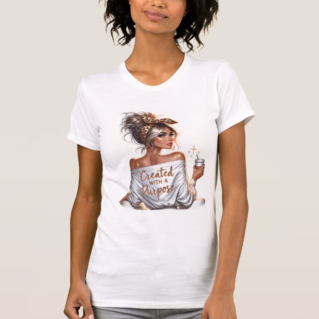 Dam-Boss Lady T-Shirt  (Framsida)