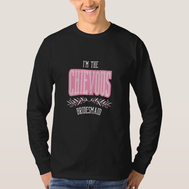 Dam Brudtärna Busig Matchande Möhippa T Shirt (Framsida)