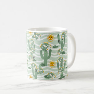 Dam cactus kaffemugg