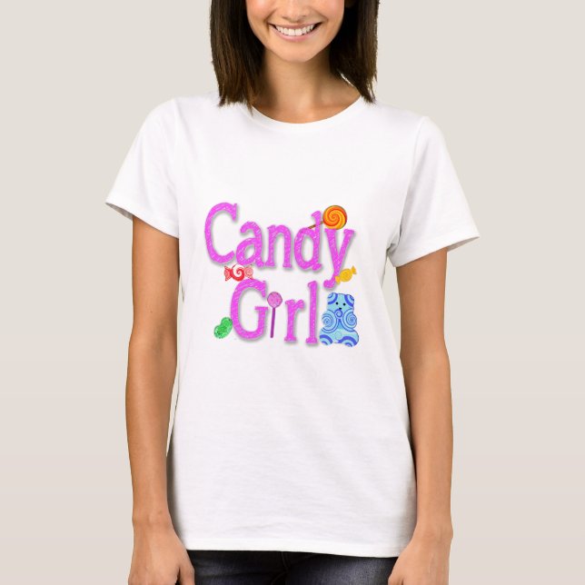 Dam Candy Girl Shirt T (Framsida)