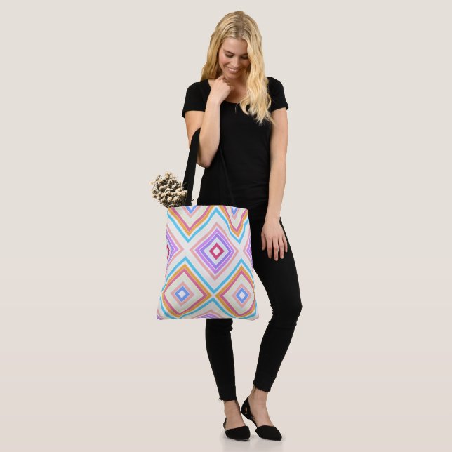 Dam Candy Sac Tote Bag Tygkasse (På modell)