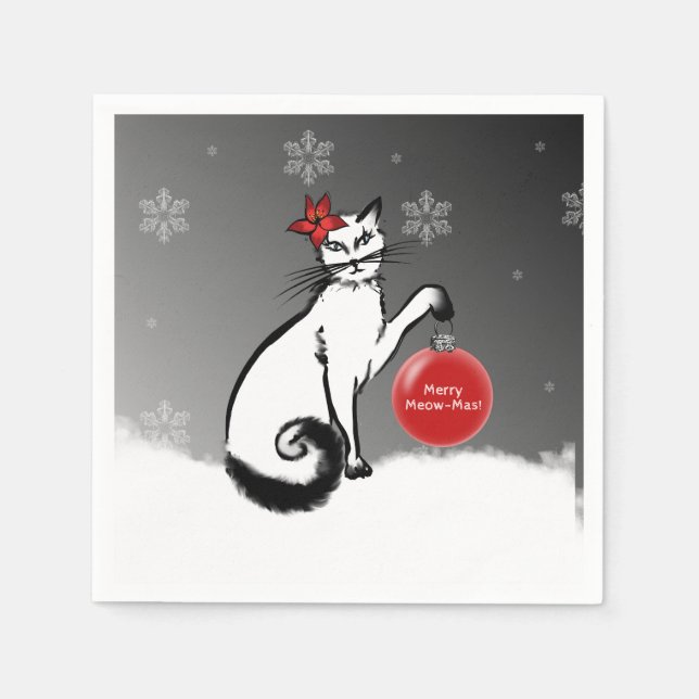 Dam Cat Pappersservett (Framsidan)