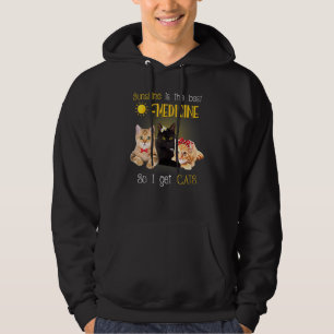 Dam Cat Sunshine är den bästa medicinen så jag får Hoodie