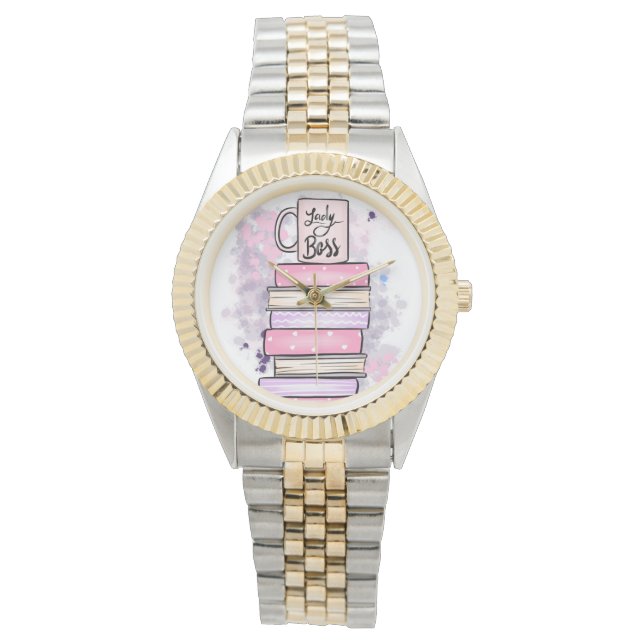 Dam Chef Bokar och Mugg Armbandsur (Framsida)