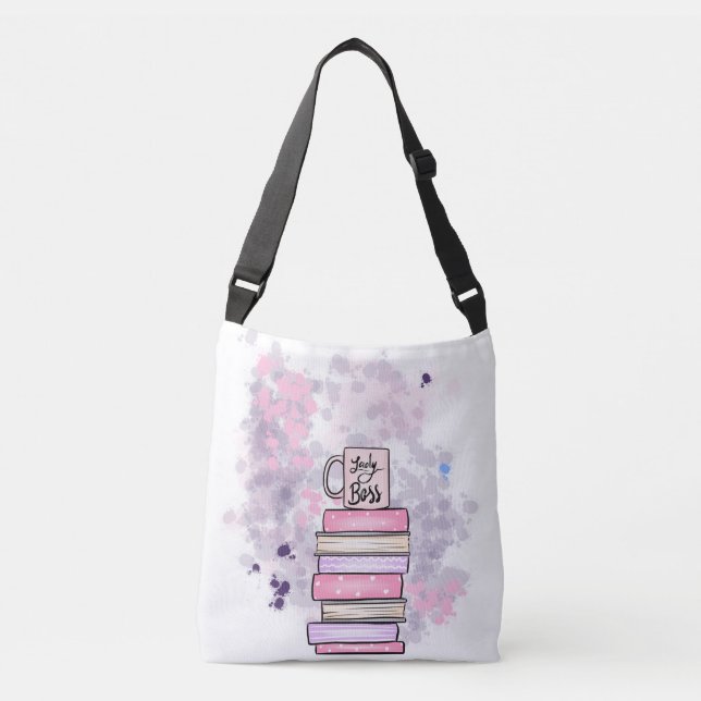 Dam Chef Bokar och Mugg Tote Bag Axelväska (Framsida)