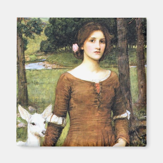 Dam Clare med Fawn Magnet (Framsidan)