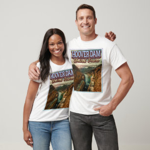 DAM - COLORADO RIVER - NEVADA - ARIZONA USA T SHIRT