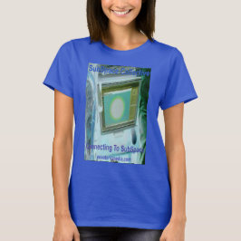 Dam "Connecting To SubSpace" färgad t-shirt