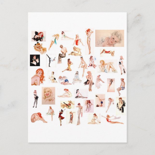 Dam Dam Dam! Vykort (Framsida)