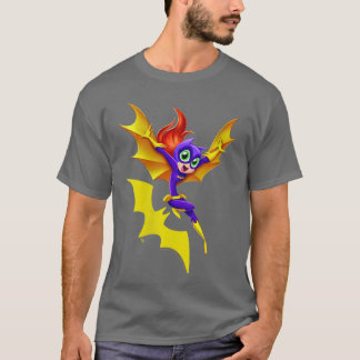 Dam DC Comics Super Hero Girls Batgirl VNeck t-shi T Shirt