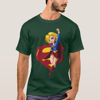 Dam DC Comics Super Hero Girls Supergirl VNeck  T Shirt