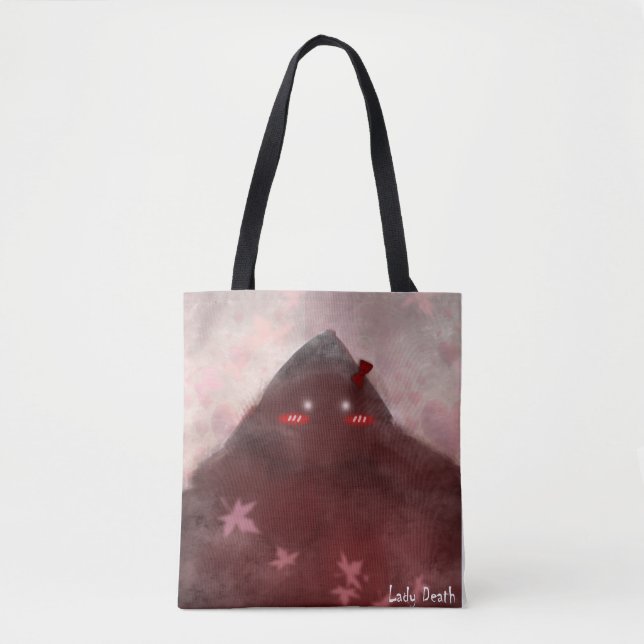 Dam Death Tote Bag Tygkasse (Framsida)