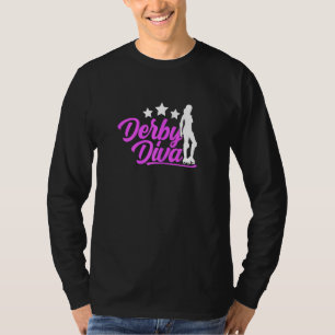 Dam Derby Diva Roller Derby T Shirt
