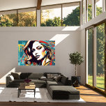 Dam Diana Pop Art Poster<br><div class="desc">Ta Dam Diana med vår "Dam Diana Pop Art Poster", som är så elegant och elegant. Denna utsökta teckning betalar hyllning till en ikon av stil och medkänsla på ett contemporary och konstnärligt sätt. Den sjudande utformningen och de invecklade detaljerna skapar ett mästerverk som är inkapslat för Dam Diana. Oavsett...</div>