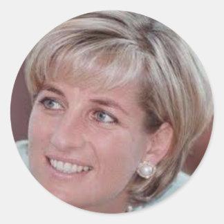 Dam Diana Runt Klistermärke