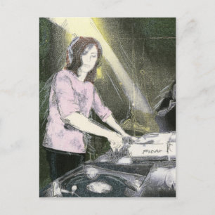 Dam DJ Vykort