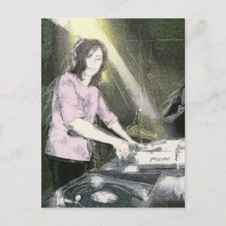 Dam DJ Vykort