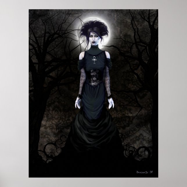 Dam Död Poster (Framsidan)