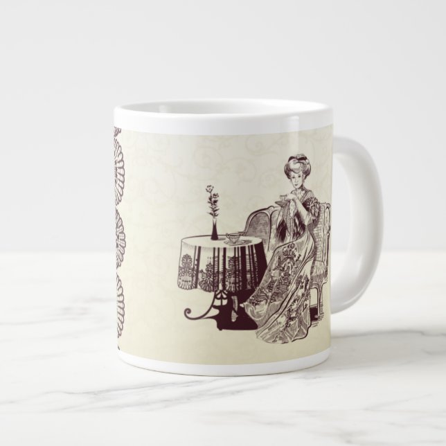 dam drinte jumbo mugg (Framsida höger)