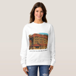 Dam dunge parkerar gästgivargårdtröjan t-shirt