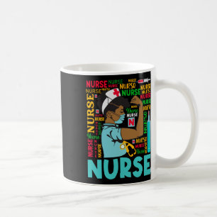 Dam Dy Svart Sjuksköterskekostym Svarta Historik M Kaffemugg