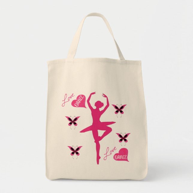 Dam Elegance Collection Tote Bag Tygkasse (Framsidan)