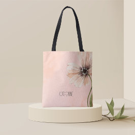 Dam Elegant Vildblomma Boho Söt  Tygkasse