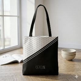 Dam Eleganta prickar Boho söta Tygkasse