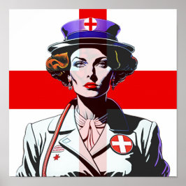 Dam England Poster
