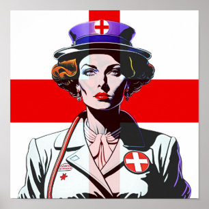 Dam England Poster