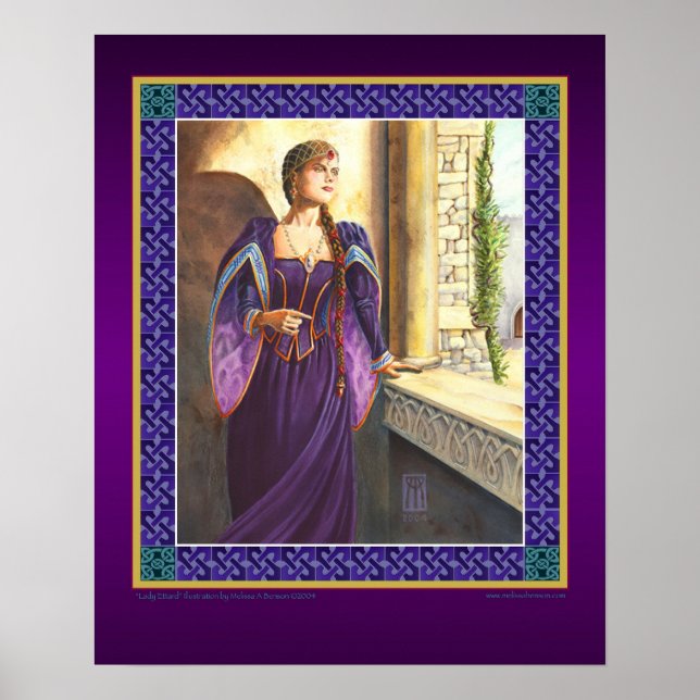 Dam Ettard-utskrift Poster (Framsidan)