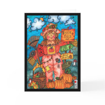 Dam Fågelskrämma Card