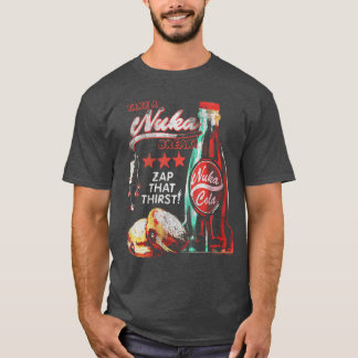 Dam Fallout Video Game ta en Nuka Cola paus Drag T Shirt