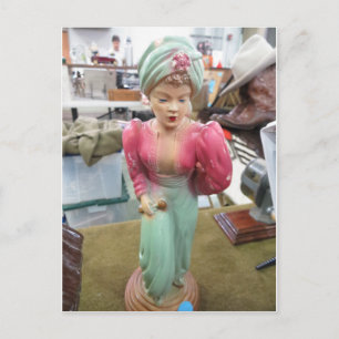 Dam Figurine Vykort
