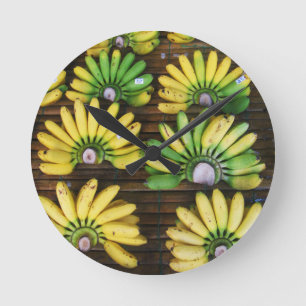 Dam Finger Bananas ~ Egg Banana (ก ล้ ว ย ไ ข่) Rund Klocka