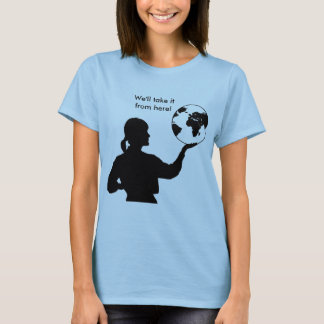Dam Flowcle Circle Top Tee Shirt