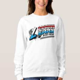 DAM FOKUSERA LEKTIONER LÄR SIG SVETTDRÄKT T SHIRT