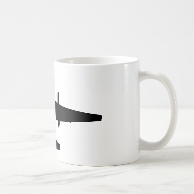Dam för drake U-2 Kaffemugg (Höger)