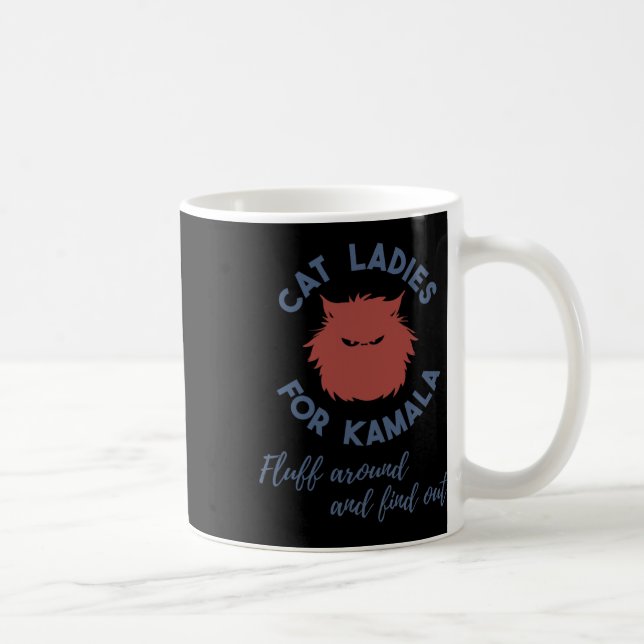 Dam For Kamala Harris 2024 Presidentkampanj Kaffemugg (Höger)
