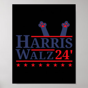 Dam för Kamala Harris Tim Wheimer 2 Poster