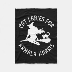 Dam For Kamala Harris Wiccan Pagan Cheeky Witch Fleecefilt