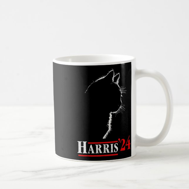 Dam For Kamala Kamala Walz 2024 President Kamal Kaffemugg (Höger)