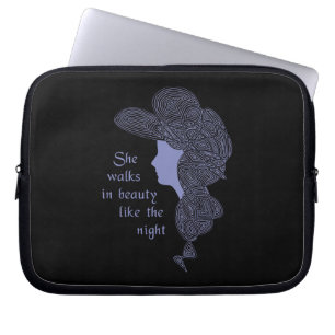 Dam för Lord Byrons Laptop Sleeve