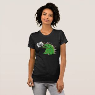 Dam för T-tröja för Greep amerikandräkt snitt T-shirt