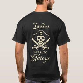Dam före Mateys Pirat T Shirt