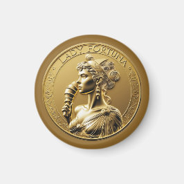 Dam Fortuna, romerska gudinna Magnet