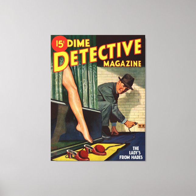 Dam från Hades Canvastryck (Framsida)