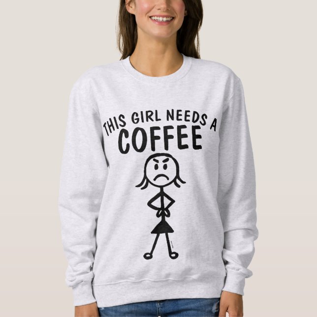 DAM FUNNY COFFEE T-shirts (Framsida)